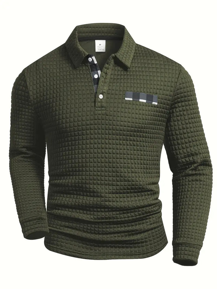Magnus København | Ribbet Polo Sweater