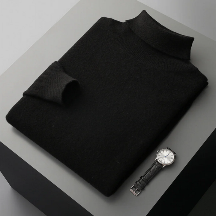 Magnus København | Højhals sweater i merinould Cagliari
