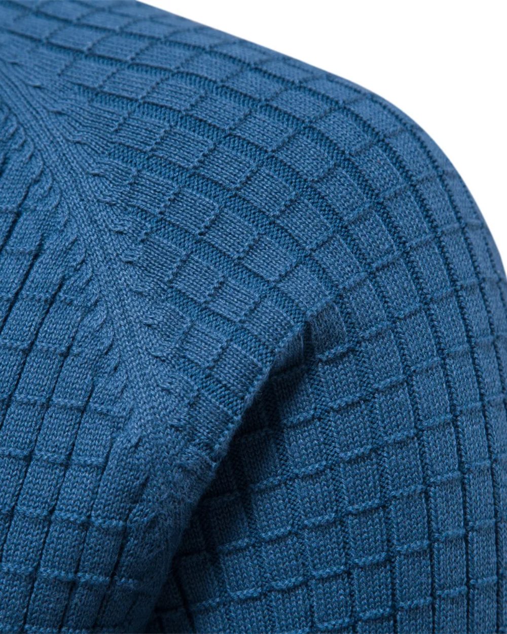 Magnus København | Herresweater med Rutenetmønster