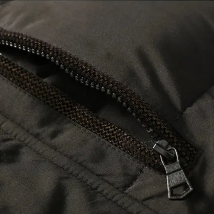 Magnus København | Elegant Polstret Fleece Vinterjakke