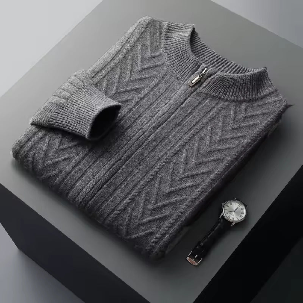 Magnus København | Veste med cashmere-mønster Verona