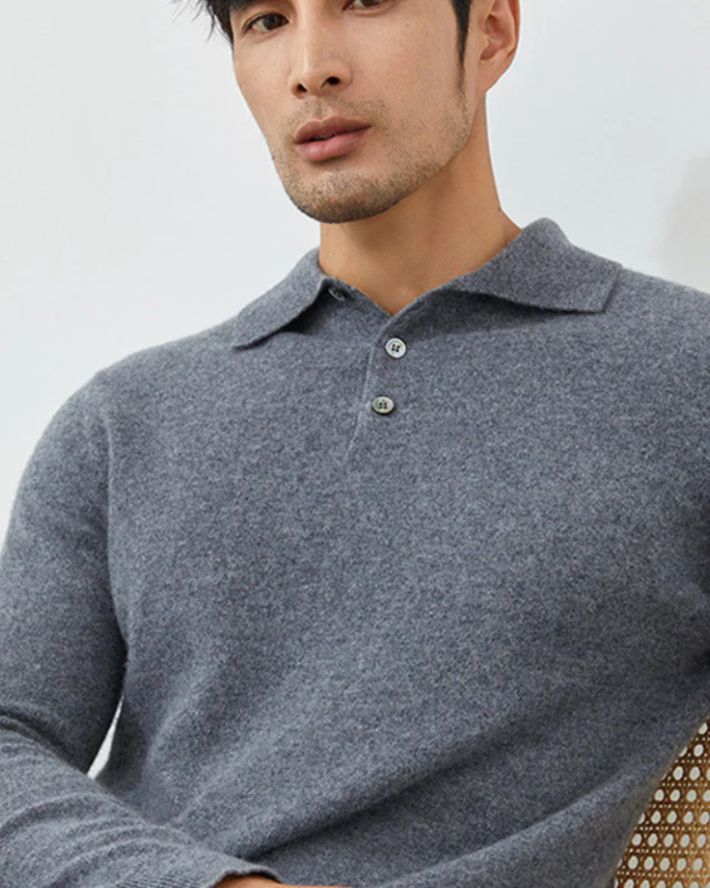 Magnus København | Ponza Cashmere Polo Sweater