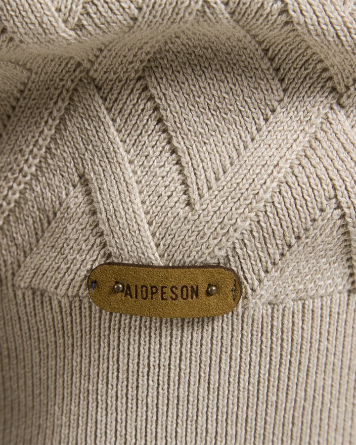 Magnus København | Herresweater med ternet design V2