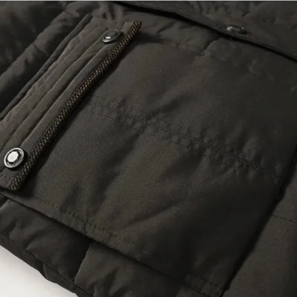 Magnus København | Elegant Polstret Fleece Vinterjakke
