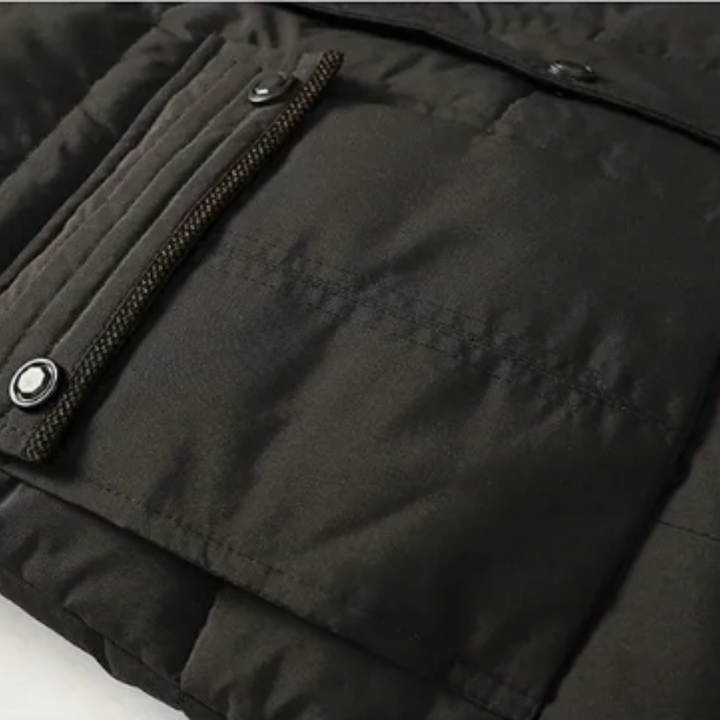 Magnus København | Elegant Polstret Fleece Vinterjakke