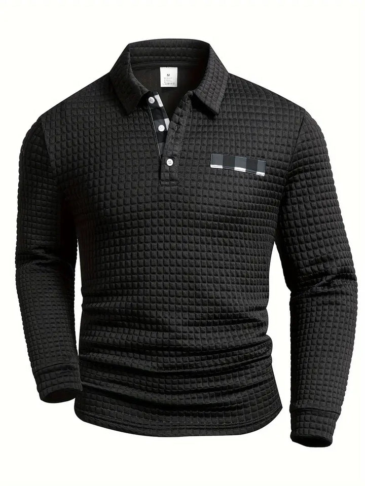 Magnus København | Ribbet Polo Sweater