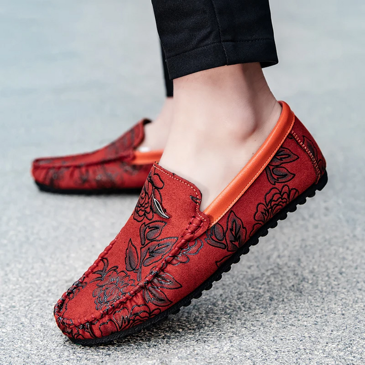 Magnus København | Blomsterlæder Loafers