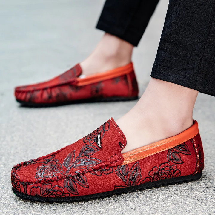 Magnus København | Blomsterlæder Loafers