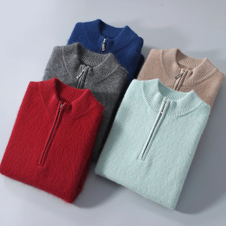 Magnus København | Cashmere jakke Genève med lynlås