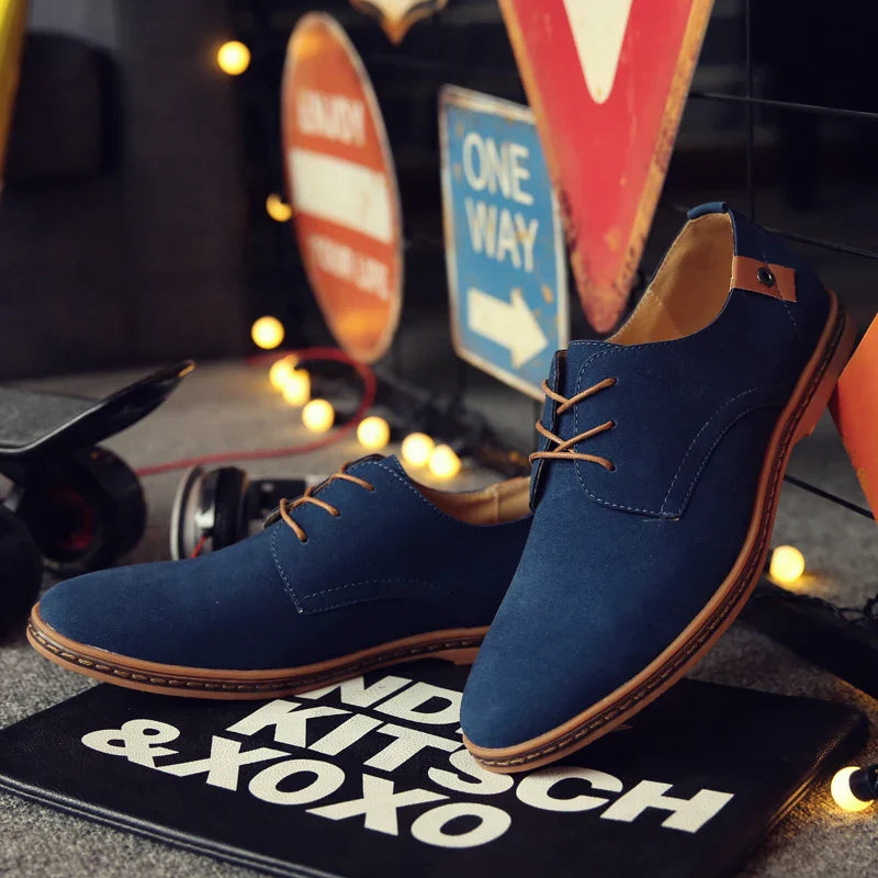 Magnus København | Oxford Suede Forretningssko