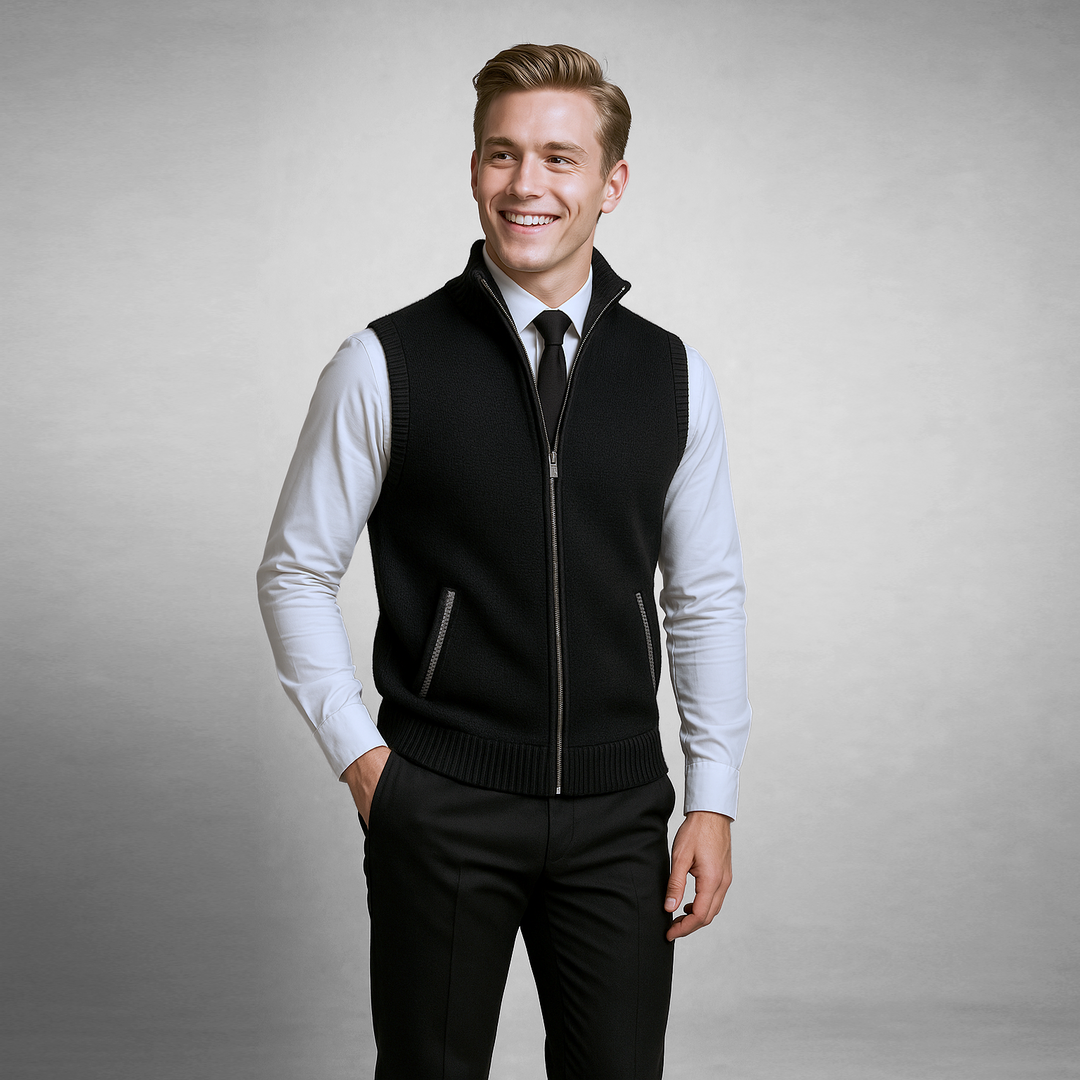 Magnus København | Harrison Full-Zip Sweater Vest