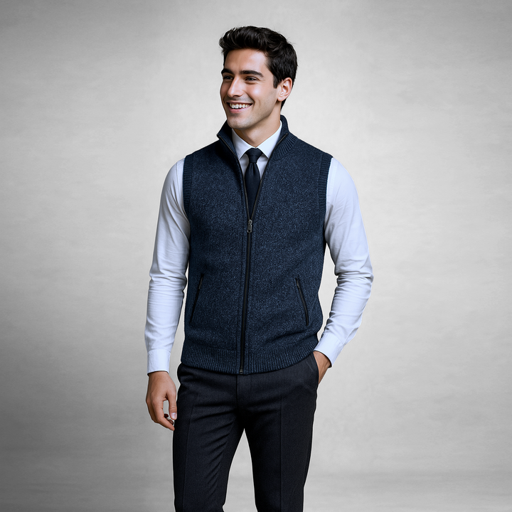 Magnus København | Harrison Full-Zip Sweater Vest