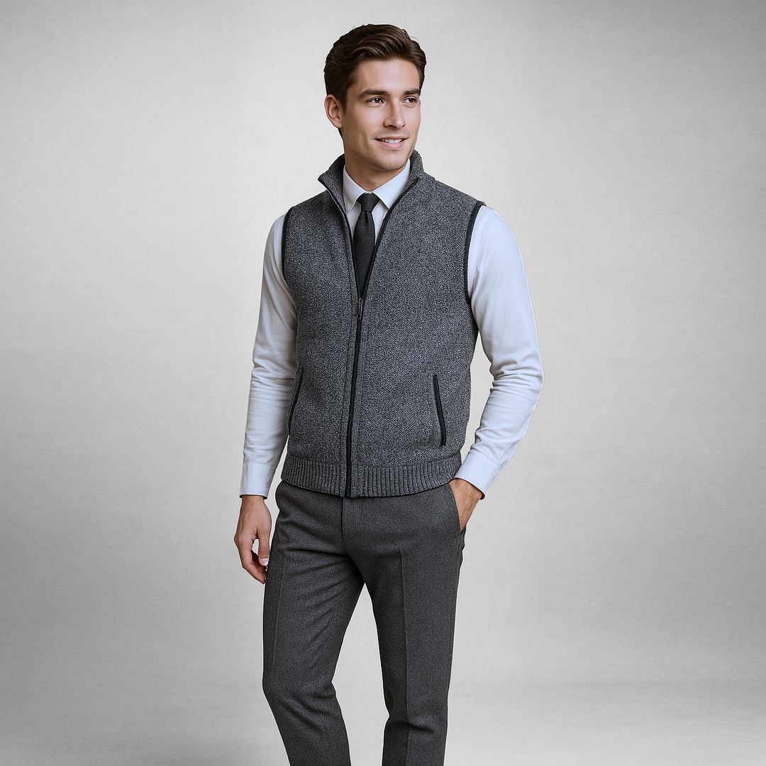Magnus København | Harrison Full-Zip Sweater Vest