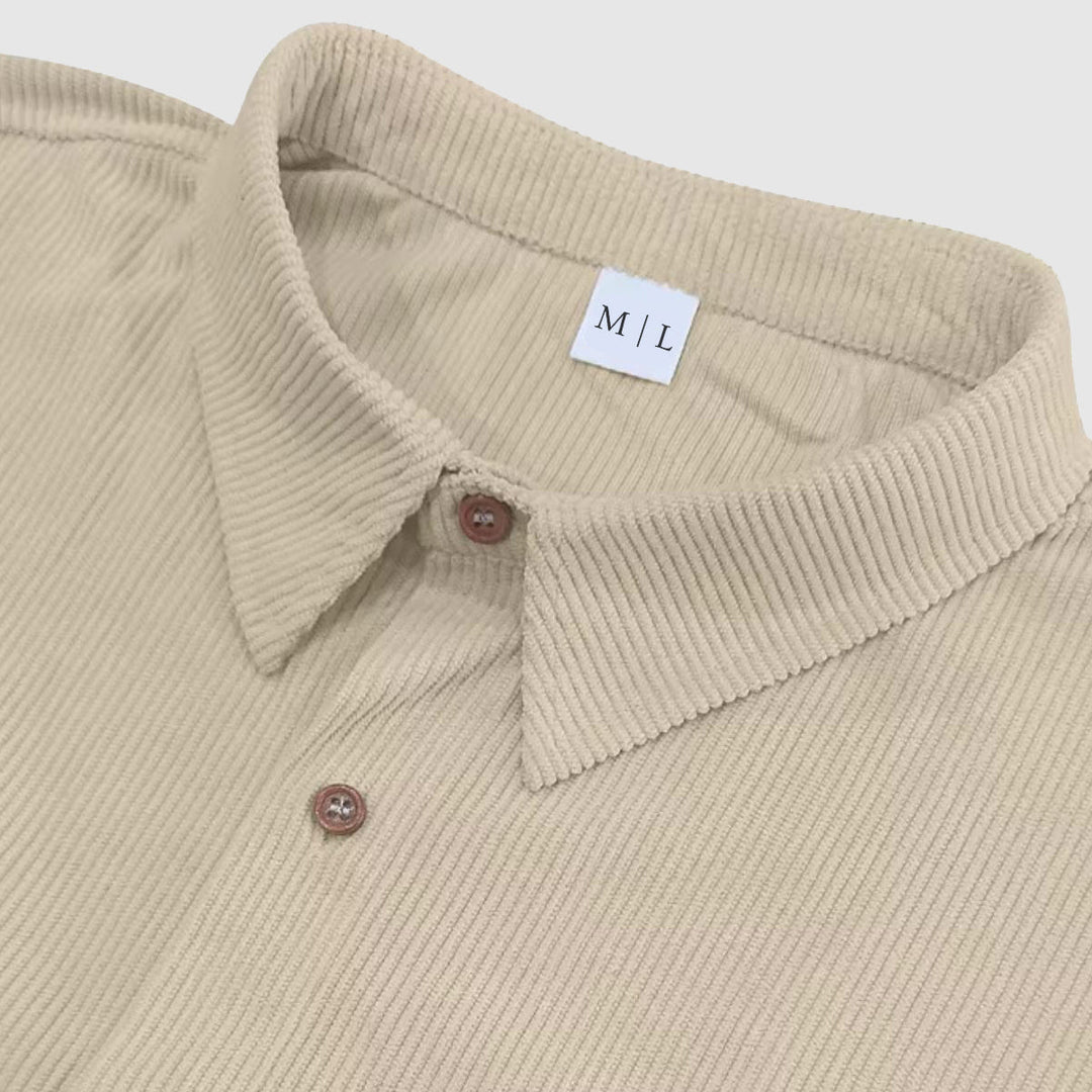 Magnus København | Elegant Corduroy Herreskjorte