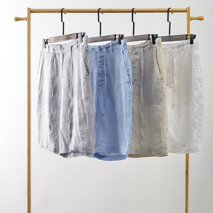Magnus København | Højkvalitets linned shorts
