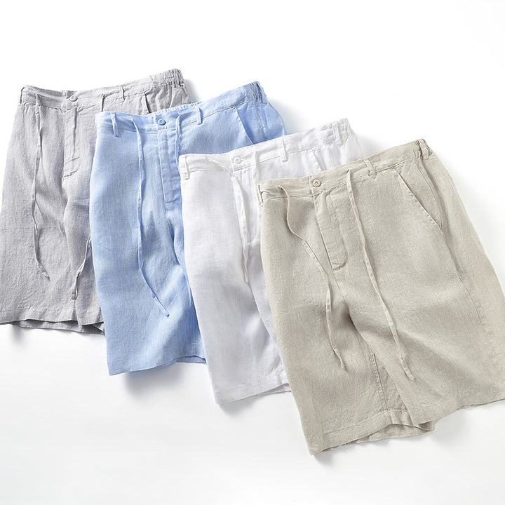 Magnus København | Højkvalitets linned shorts