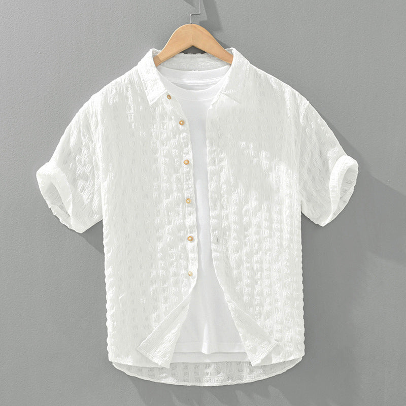 Magnus København | Casual Textured Shirt