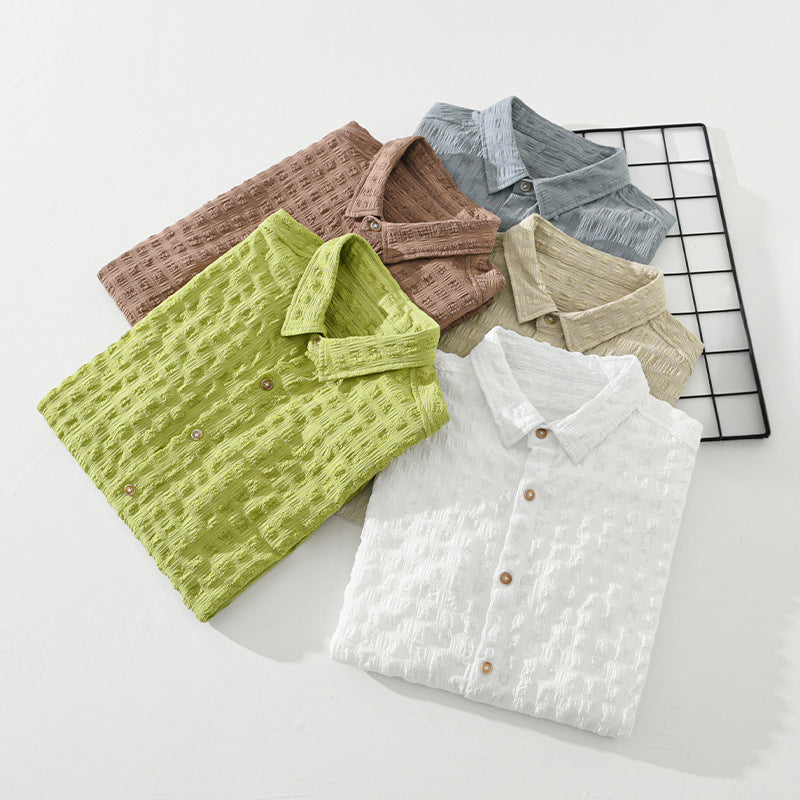 Magnus København | Casual Textured Shirt