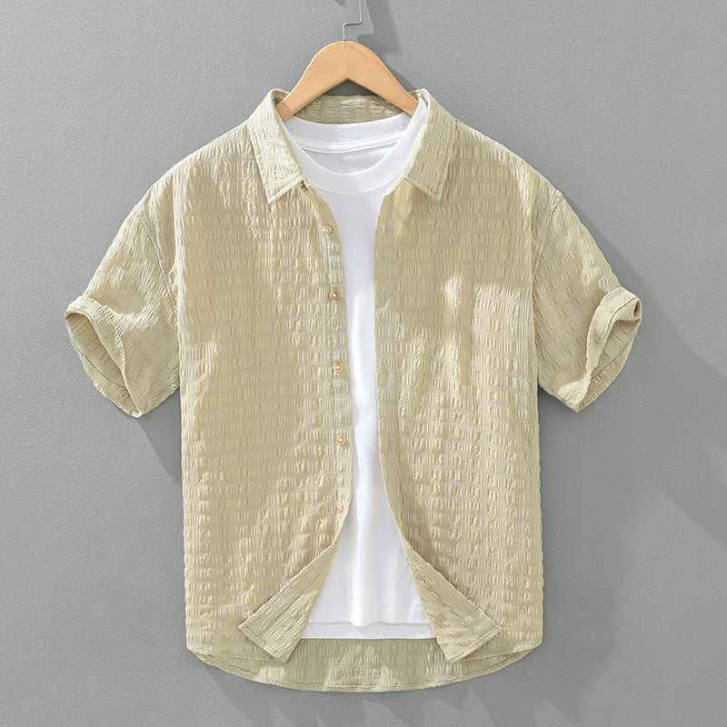 Magnus København | Casual Textured Shirt