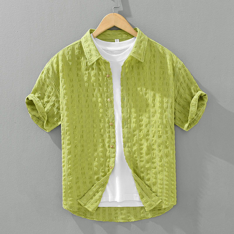 Magnus København | Casual Textured Shirt