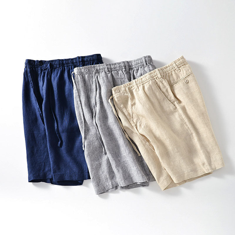 Magnus København | Lorenzo Linned Shorts