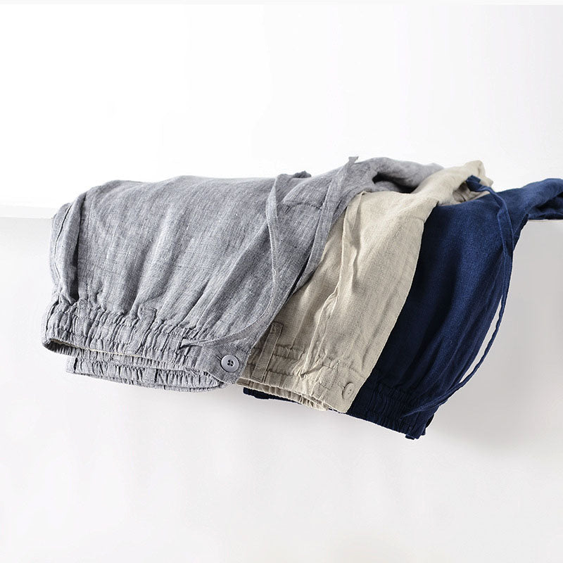 Magnus København | Lorenzo Linned Shorts