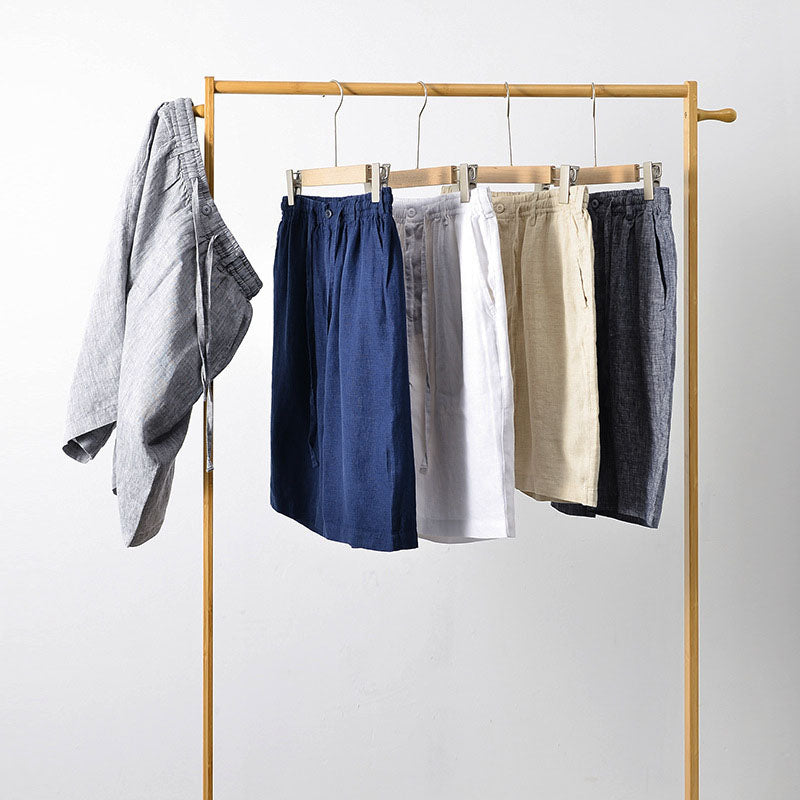 Magnus København | Lorenzo Linned Shorts