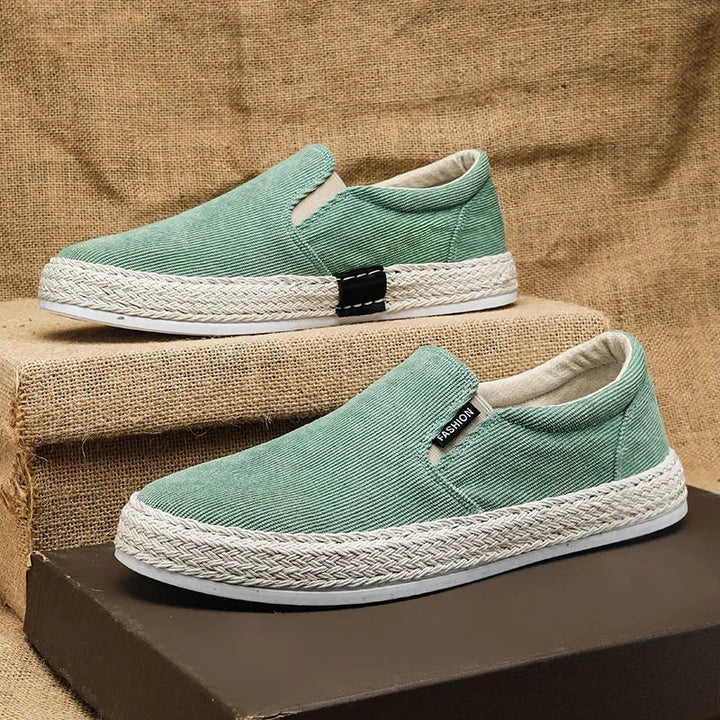 Magnus København | Åndbare Slip-On Canvasko