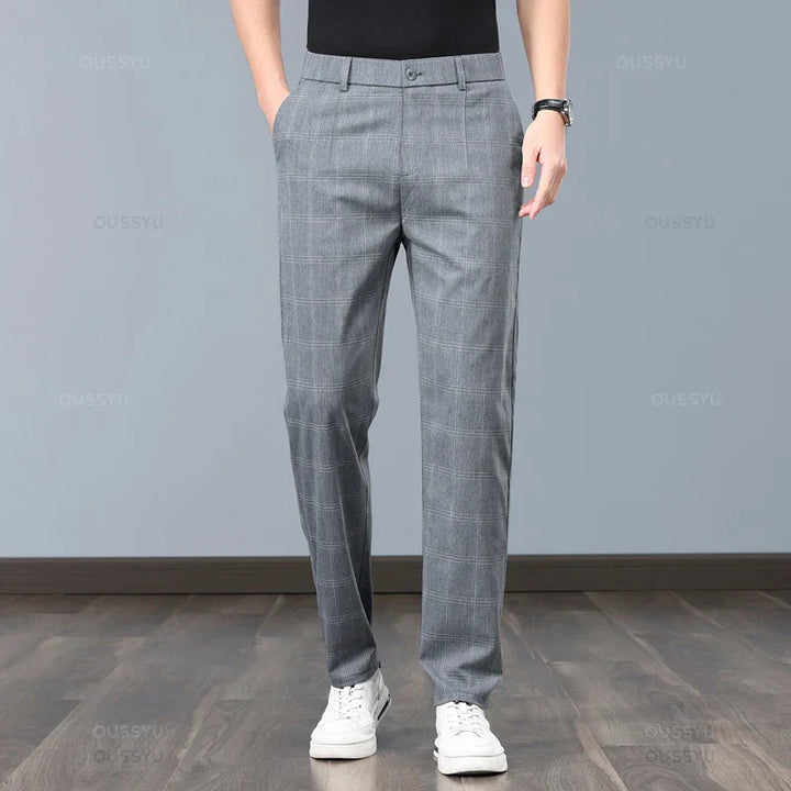 Magnus København | Plaid Stretch Bukser