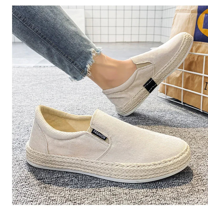 Magnus København | Åndbare Slip-On Canvasko