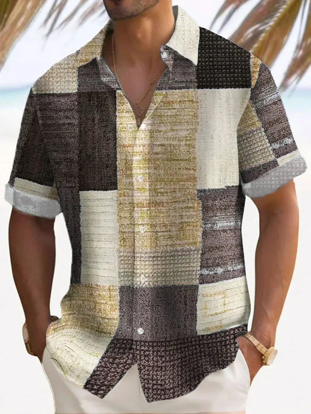 Magnus København | Elegant Patchwork Skjorte