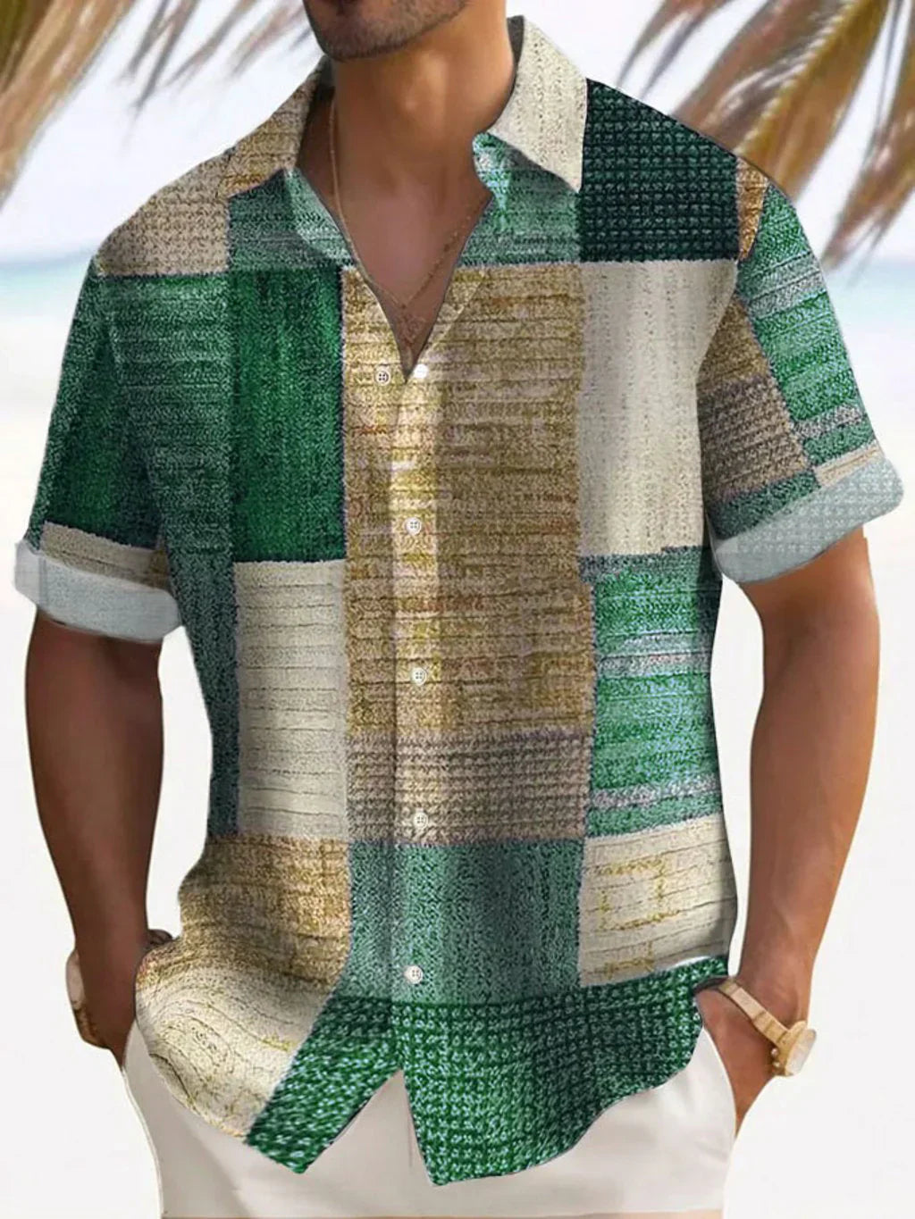 Magnus København | Elegant Patchwork Skjorte