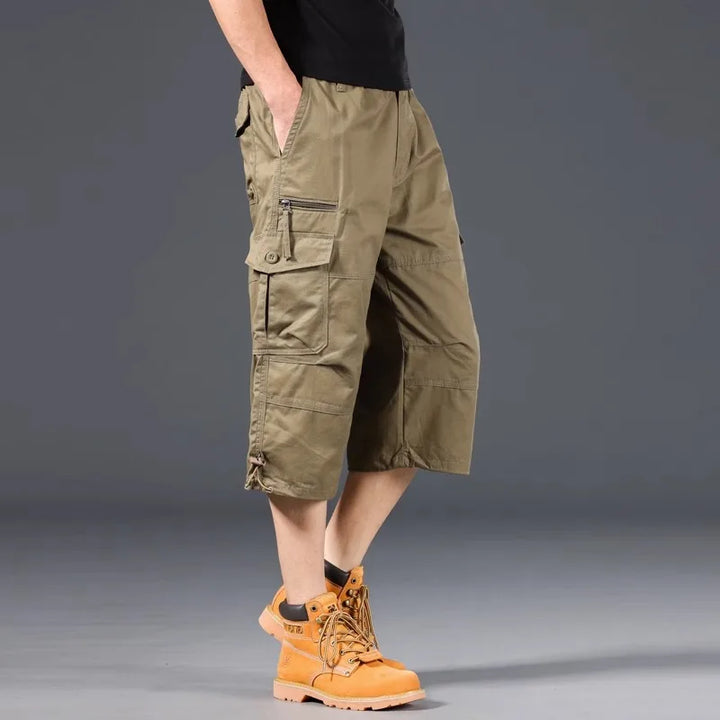 Magnus København | Lange Cargo Shorts i bomuld