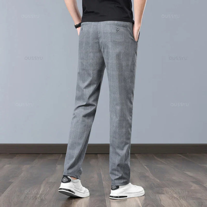Magnus København | Plaid Stretch Bukser