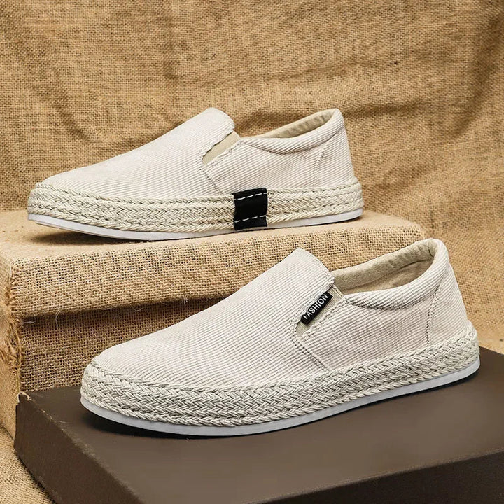 Magnus København | Elegant Canvas Slip-On Sko