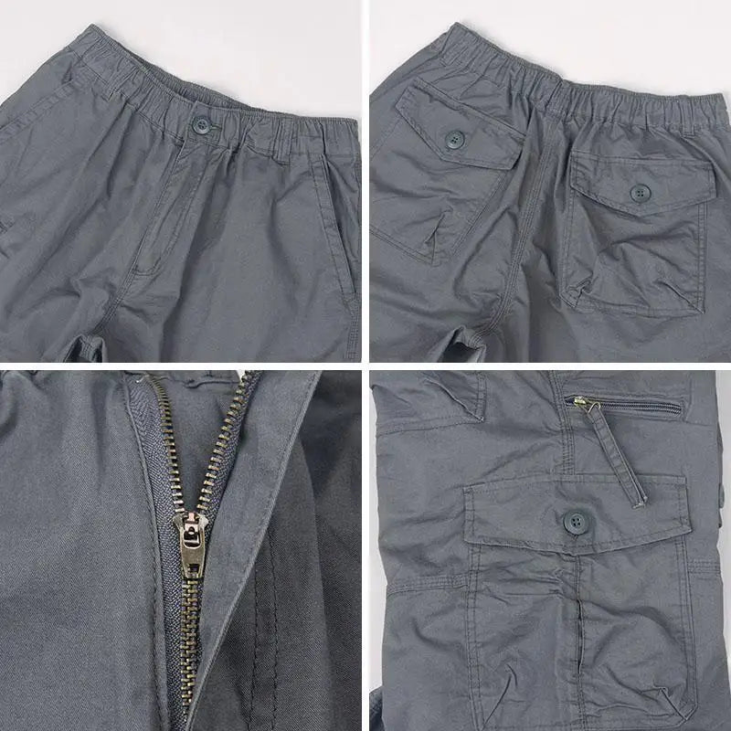 Magnus København | Lange Cargo Shorts i bomuld