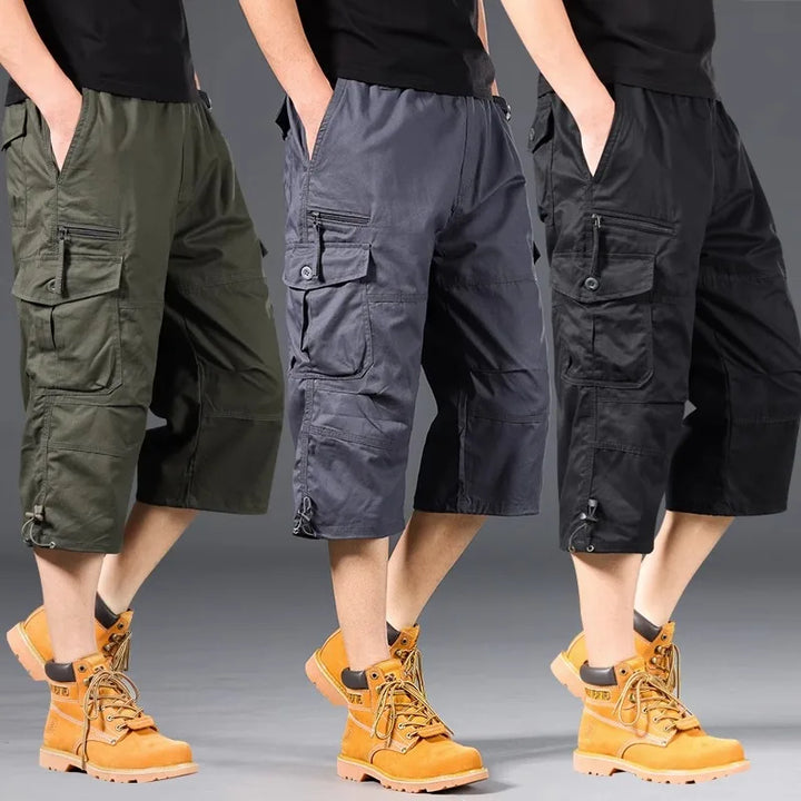 Magnus København | Lange Cargo Shorts i bomuld