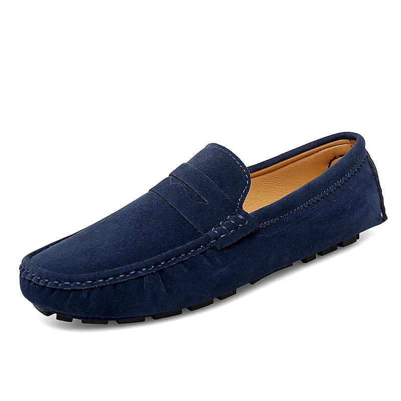 Magnus København | Suede Båd Loafers