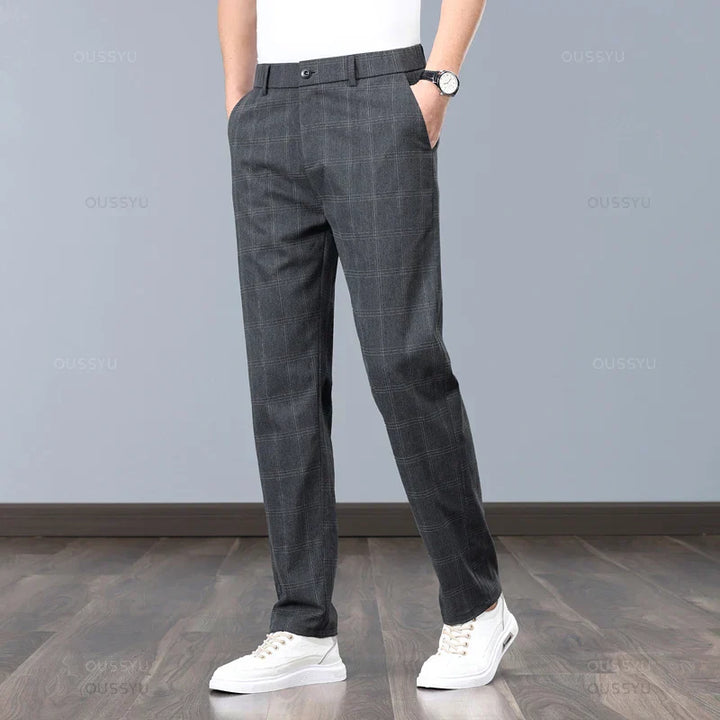 Magnus København | Plaid Stretch Bukser