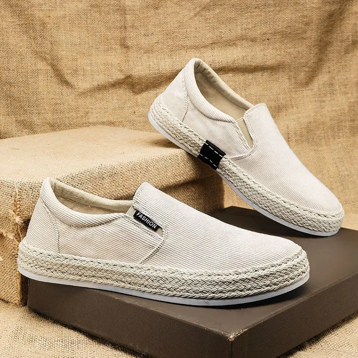 Magnus København | Åndbare Slip-On Canvasko