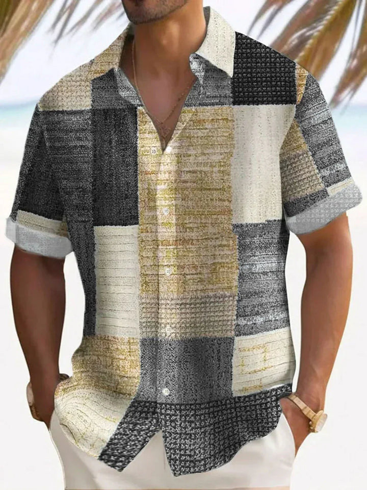 Magnus København | Elegant Patchwork Skjorte