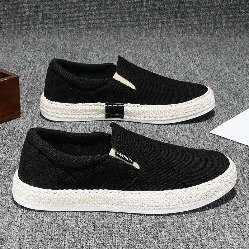 Magnus København | Elegant Canvas Slip-On Sko