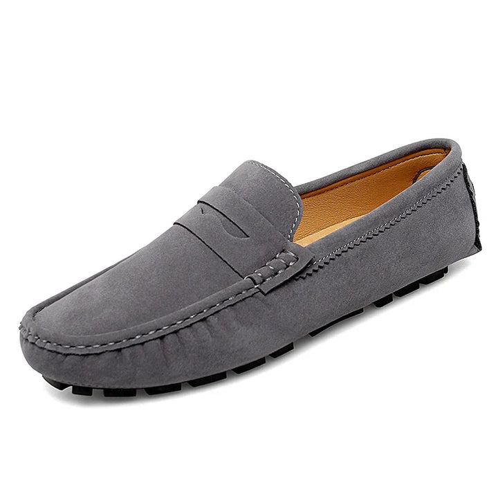 Magnus København | Suede Båd Loafers
