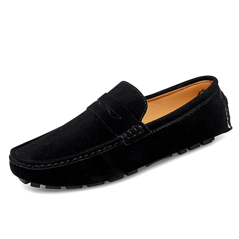 Magnus København | Suede Båd Loafers