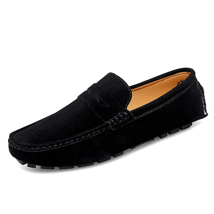 Magnus København | Suede Båd Loafers