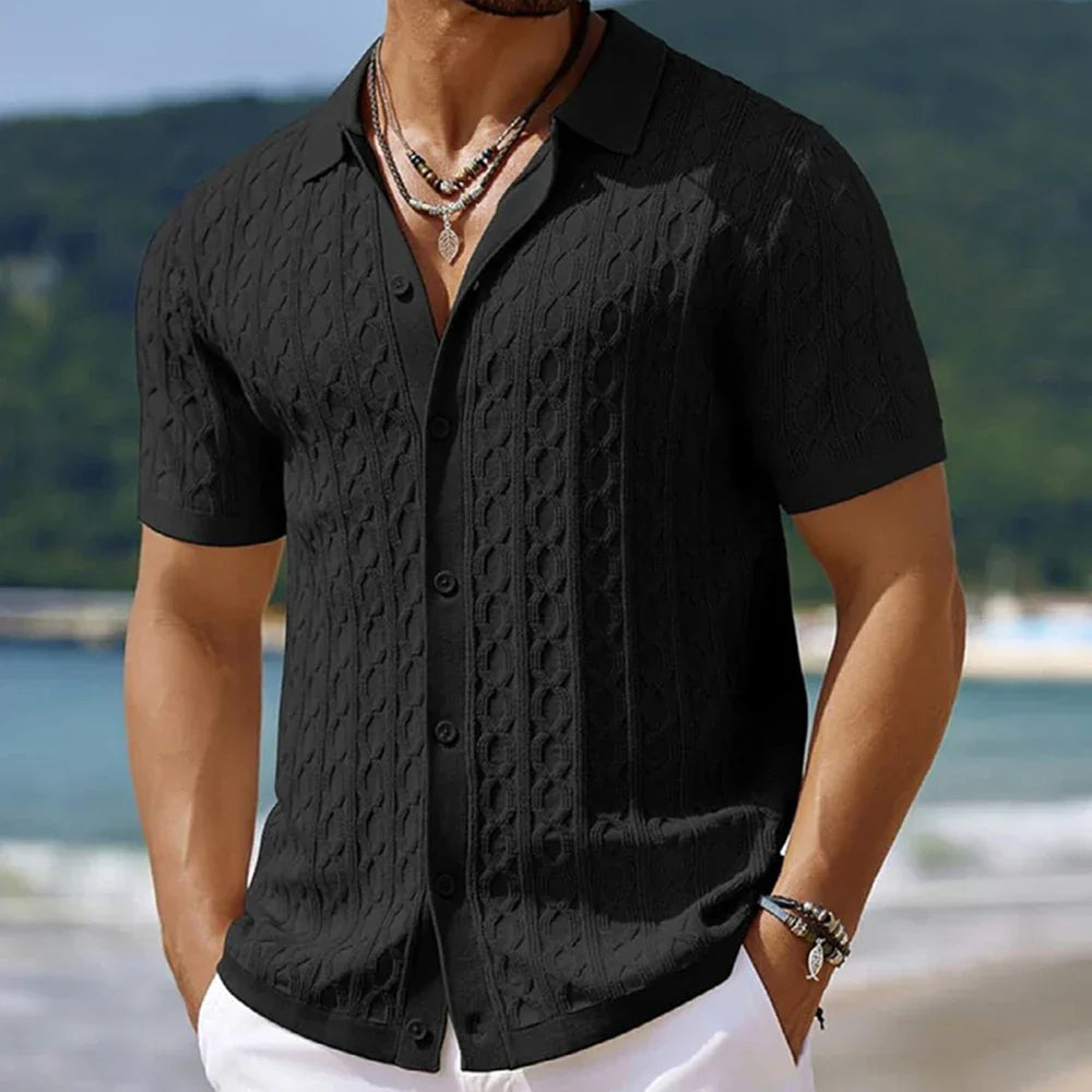 Magnus København | Knap-Op Polo Shirt