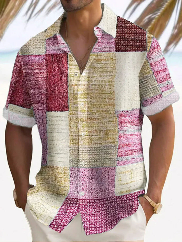 Magnus København | Elegant Patchwork Skjorte