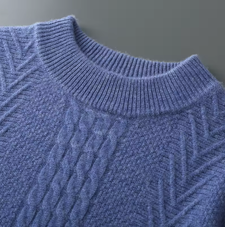 Magnus København | Cashmere trøje med Mizar mønster