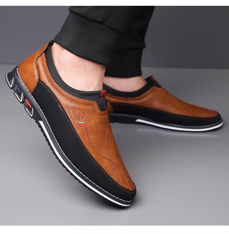 Magnus København | Læder Slip-On Forretningssko