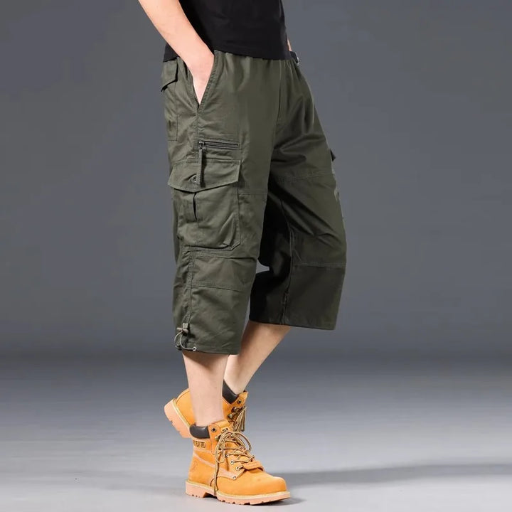 Magnus København | Lange Cargo Shorts i bomuld